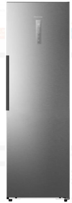 Réfrigérateur une porte TOUT UTILE Hisense look inox